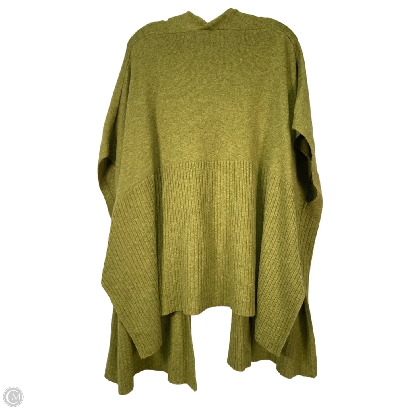 Poncho By Chicos In Green, Size: Osfm