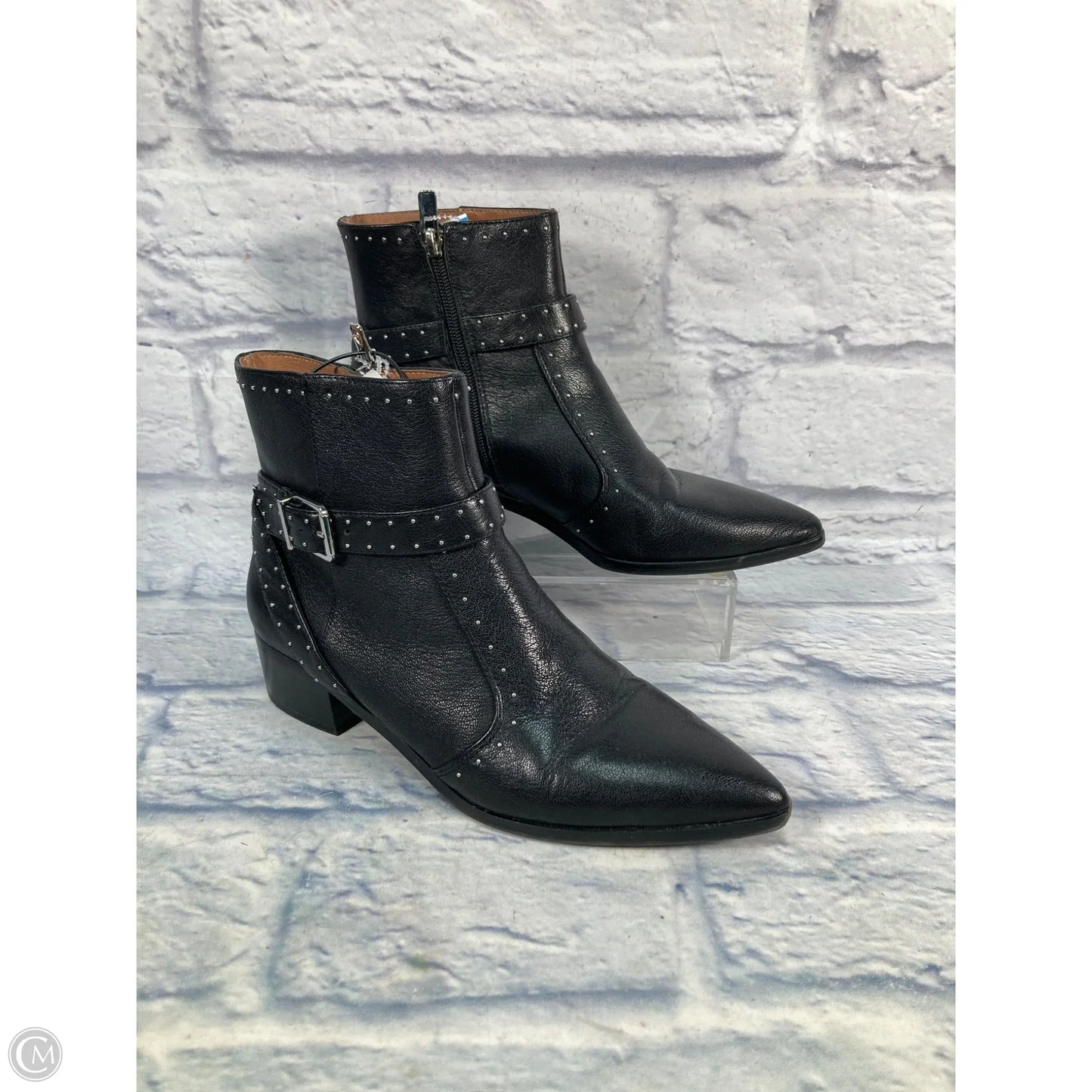 Boots Ankle Heels By Antonio Melani In Black, Size: 8