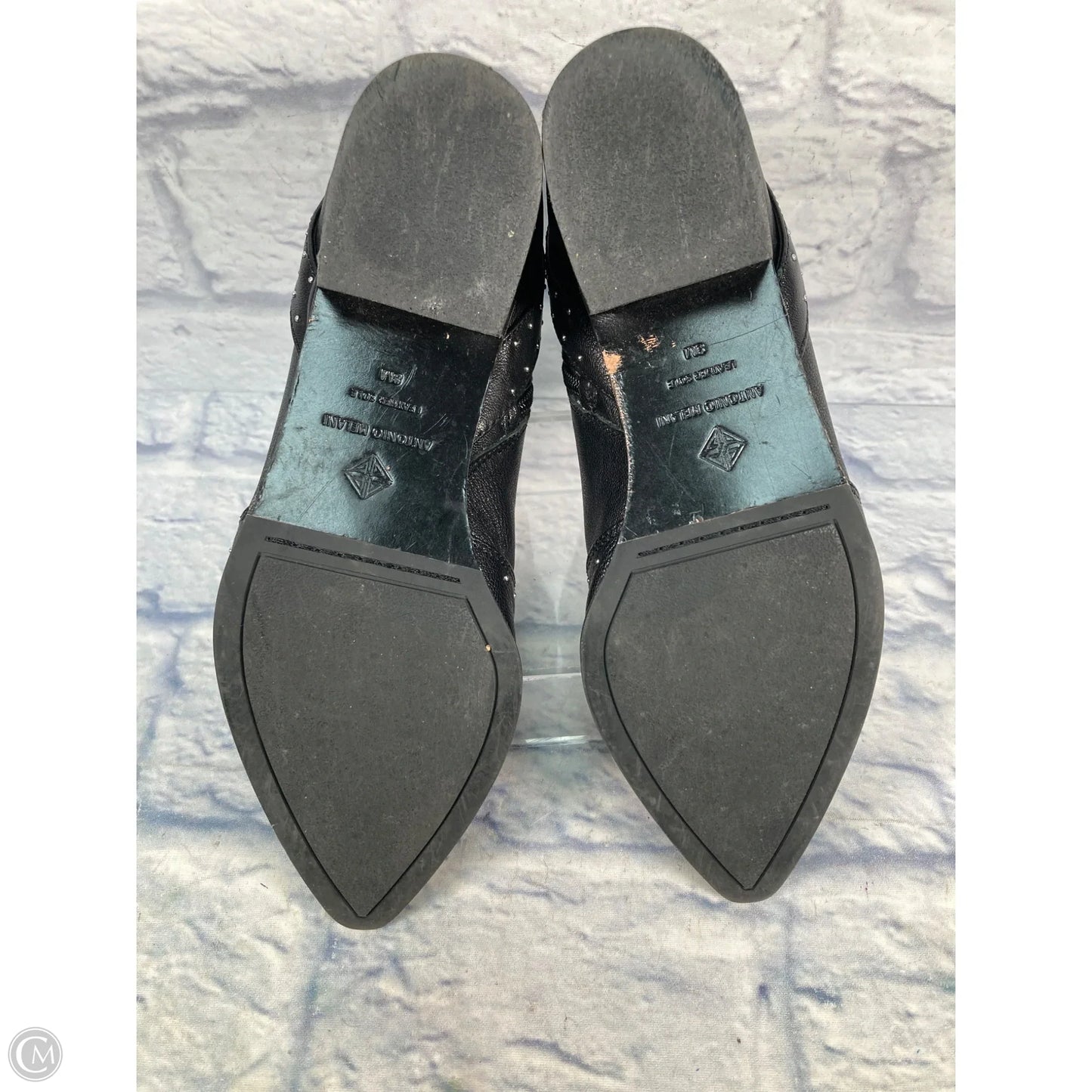 Boots Ankle Heels By Antonio Melani In Black, Size: 8