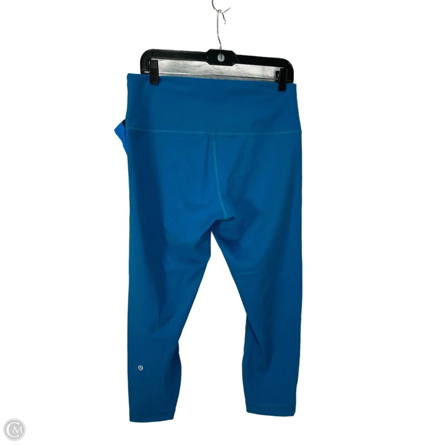 Athletic Capris By Lululemon In Blue, Size: L