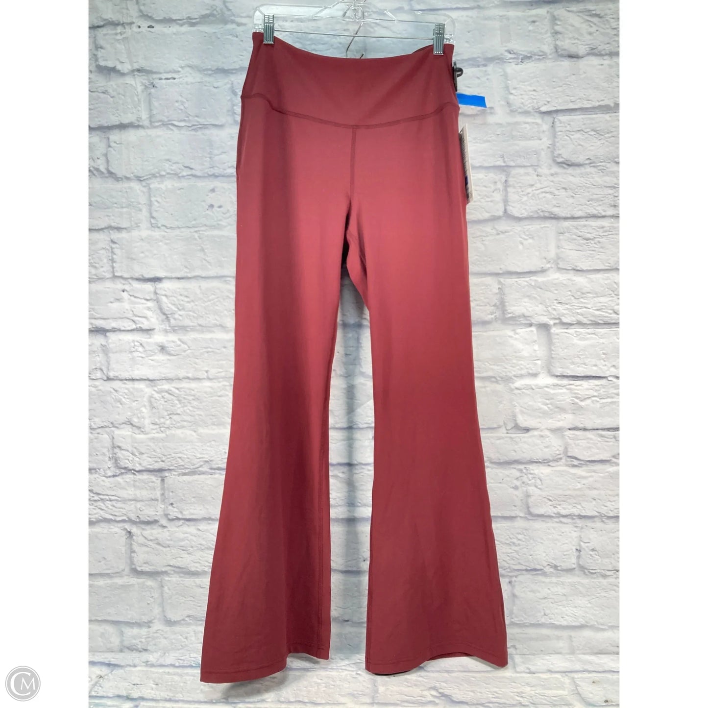 Athletic Pants By Lululemon In Maroon, Size: L