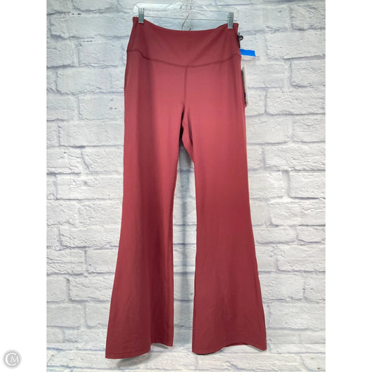 Athletic Pants By Lululemon In Maroon, Size: L
