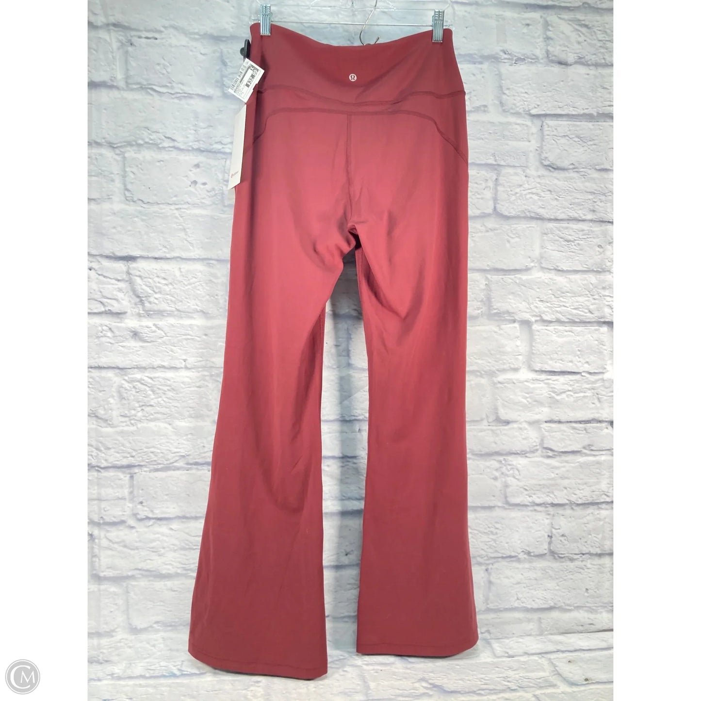 Athletic Pants By Lululemon In Maroon, Size: L