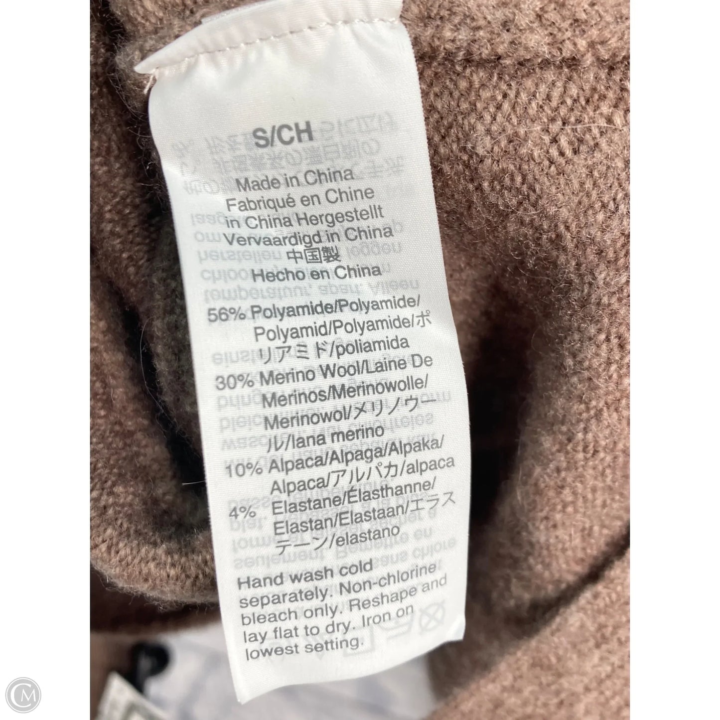 Sweater Cardigan By Madewell In Brown, Size: S