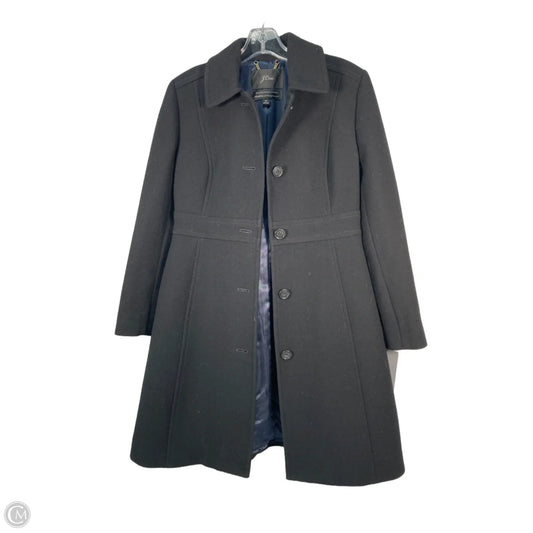 Coat Wool By J. Crew In Black, Size: Sp