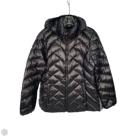 Jacket Puffer & Quilted By London Fog In Black, Size: M