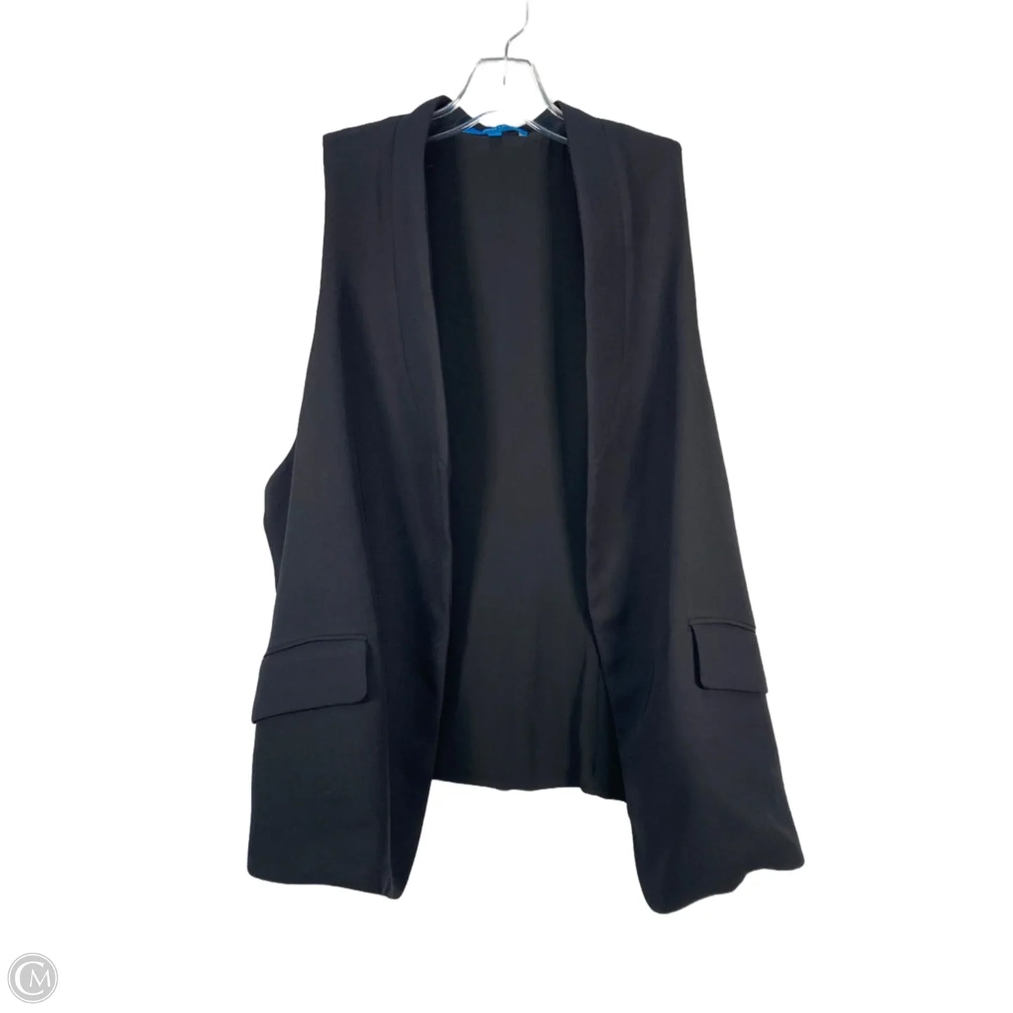 Vest Designer By Derek Lam In Black, Size: Xl
