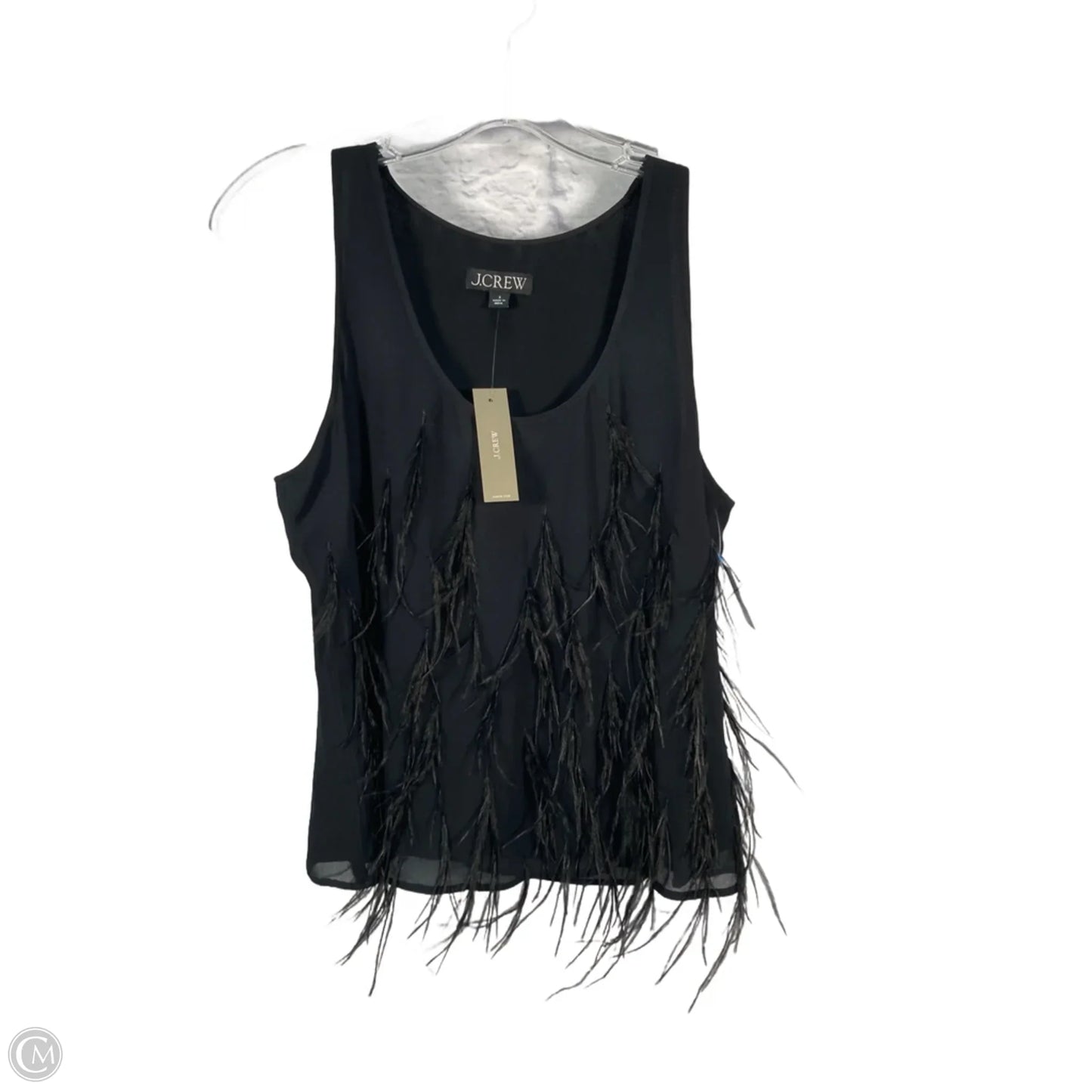Top Sleeveless By J. Crew In Black, Size: S