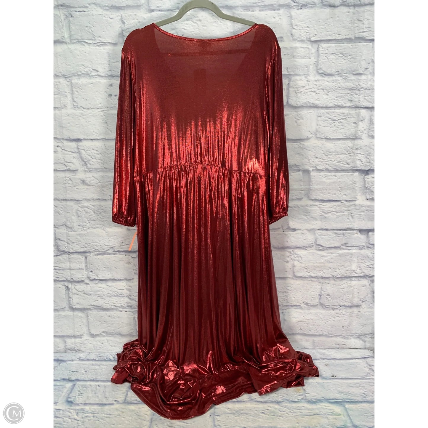 Dress Party Midi By Torrid In Red, Size: 1x