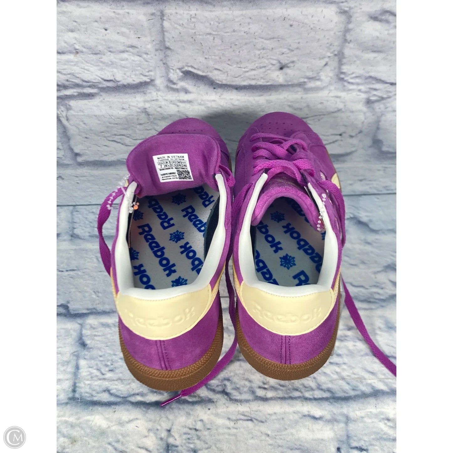 Shoes Sneakers By Reebok In Purple, Size: 7