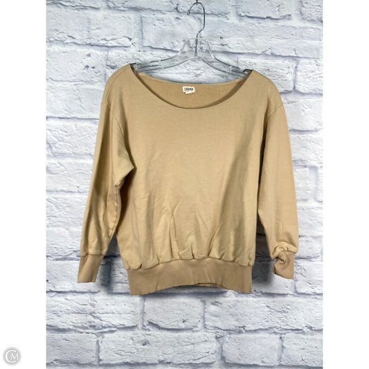 Sweatshirt Crewneck By L Agence In Brown, Size: M