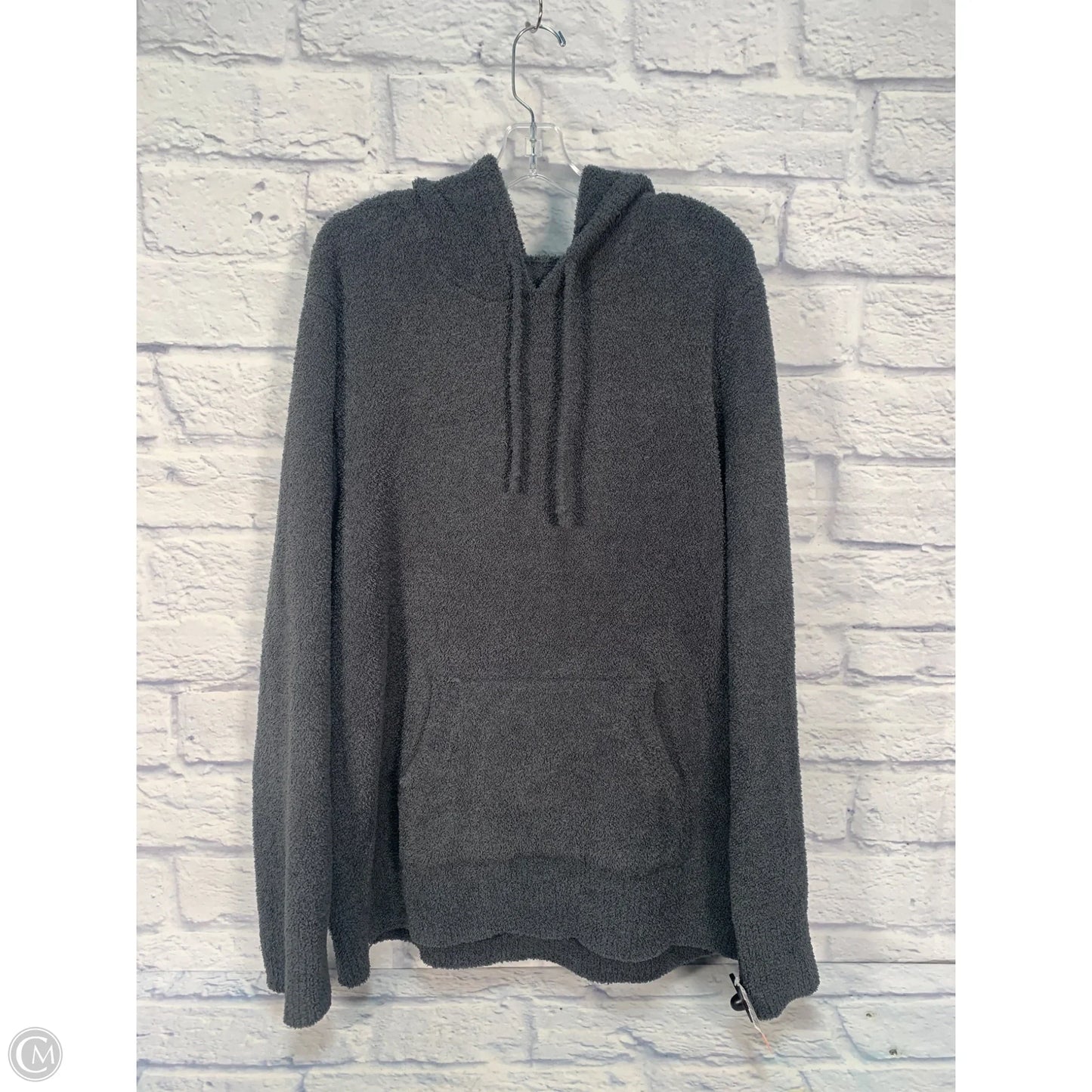 Sweatshirt Hoodie By Barefoot Dreams In Grey, Size: Xl