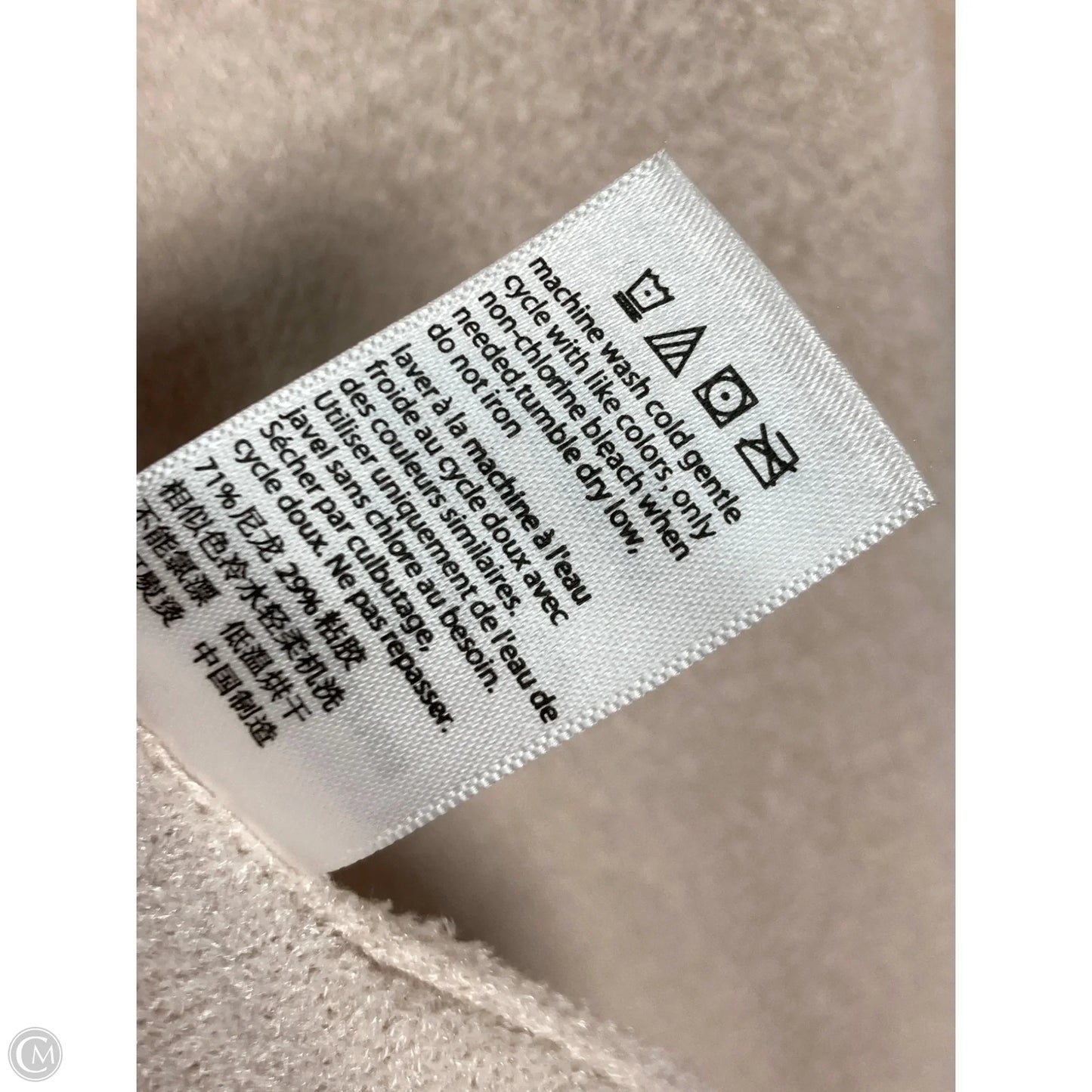 Sweatshirt Hoodie By Barefoot Dreams In Cream, Size: Xl