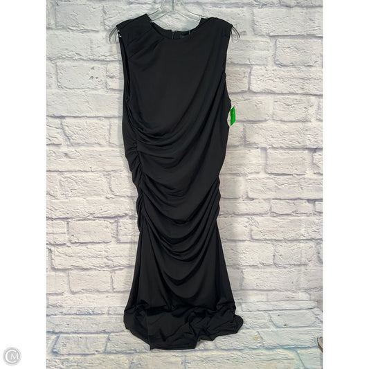 Dress Party Long By Ann Taylor In Black, Size: Xlp