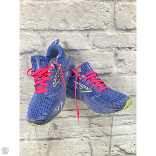 Shoes Athletic By Brooks In Purple, Size: 7