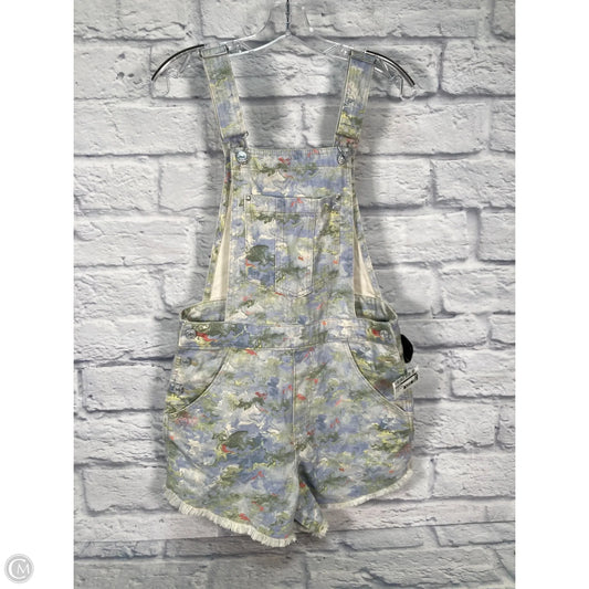 Overalls By Pilcro In Blue & Cream, Size: 6