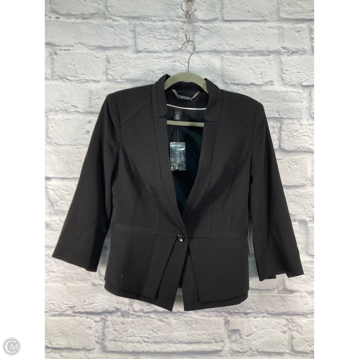 Blazer By White House Black Market In Black, Size: Xs
