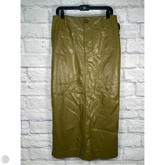 Skirt Maxi By Maeve In Green, Size: 8