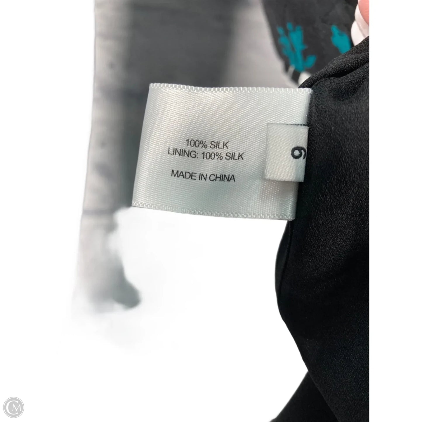 Dress Luxury Designer By Proenza-schouler In Black & Blue, Size: M