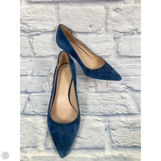 Shoes Designer By Tory Burch In Blue, Size: 9.5