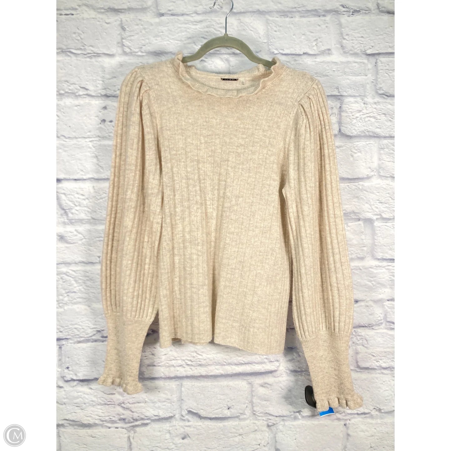 Sweater Cashmere By Elie Tahari In Cream, Size: M