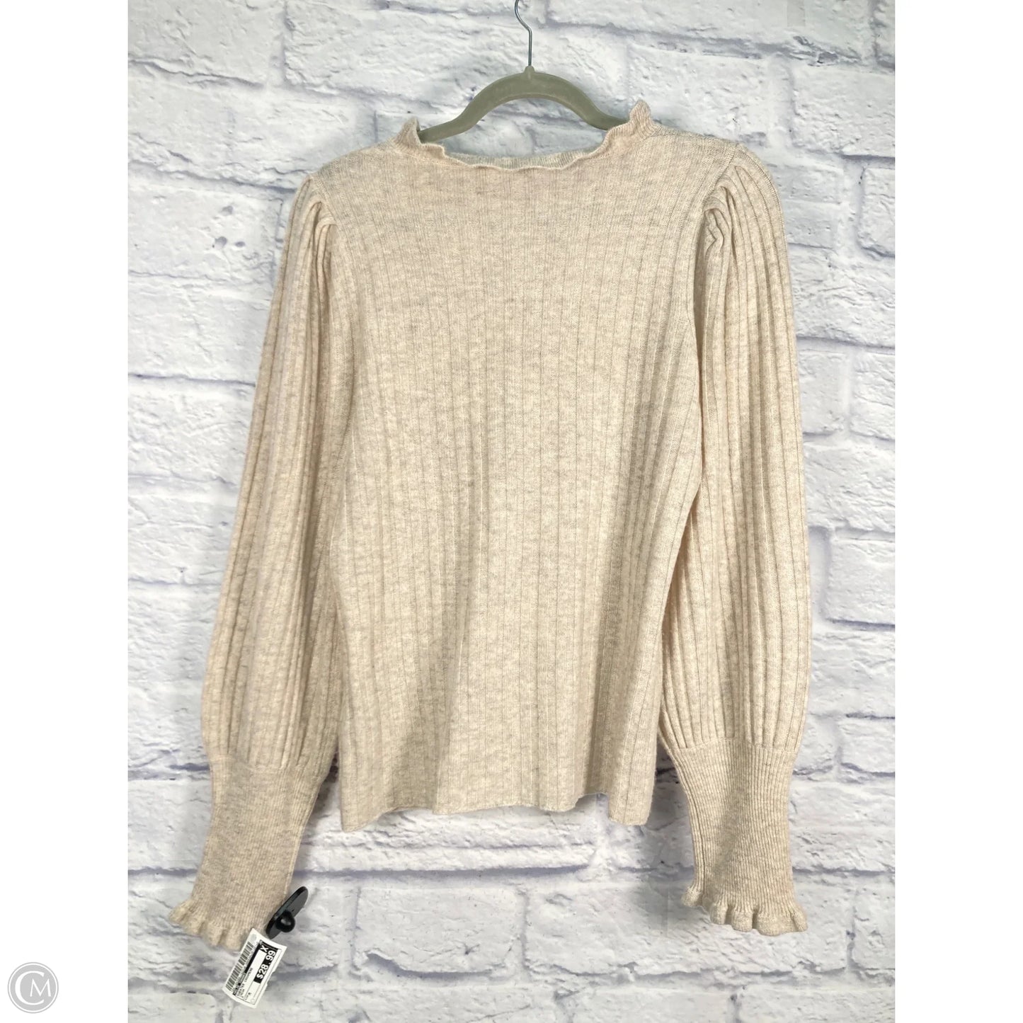 Sweater Cashmere By Elie Tahari In Cream, Size: M