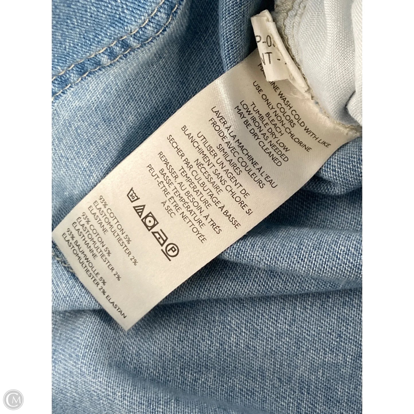 Jeans Wide Leg By Pilcro In Blue Denim, Size: 4