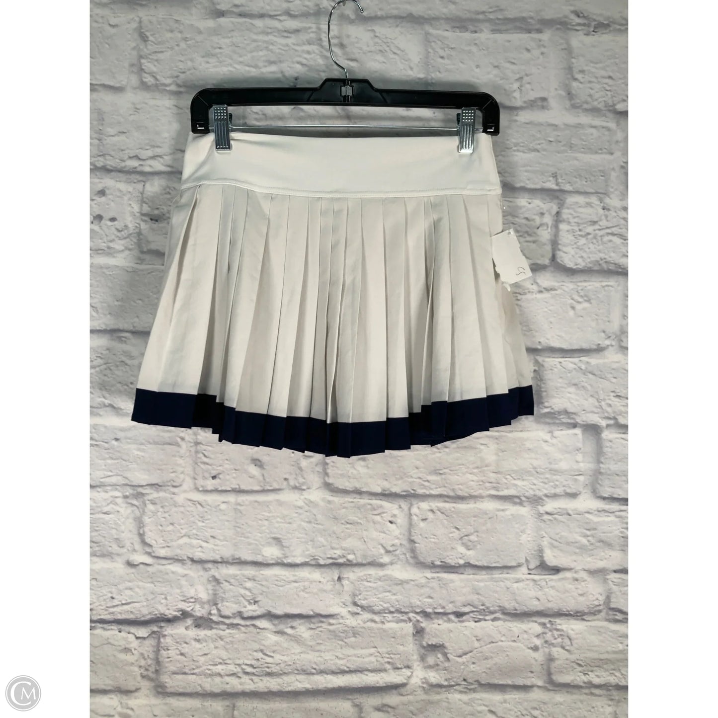 Athletic Skirt By New In In Blue & White, Size: L