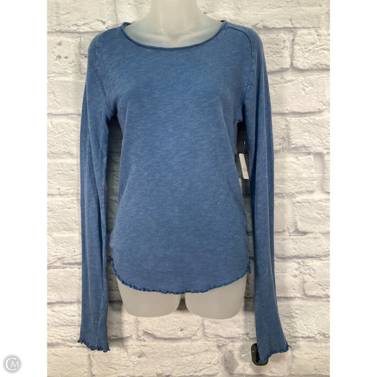 Top Long Sleeve Basic By We The Free In Blue, Size: M