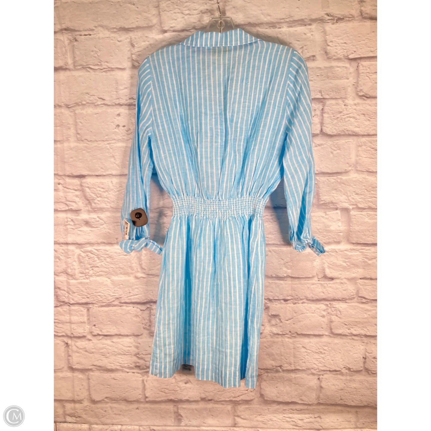 Dress Designer By Lilly Pulitzer In Blue & White, Size: Xs
