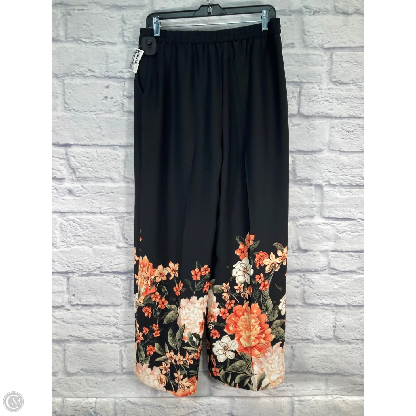 Pants Other By Chicos In Black & Orange, Size: 6