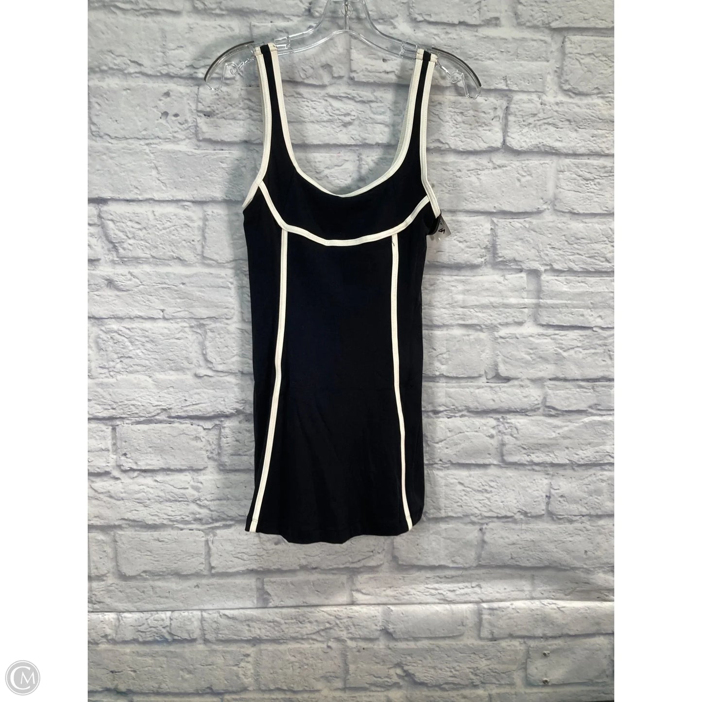 Athletic Dress By Daily Practice By Anthropologie In Black & White, Size: Xs