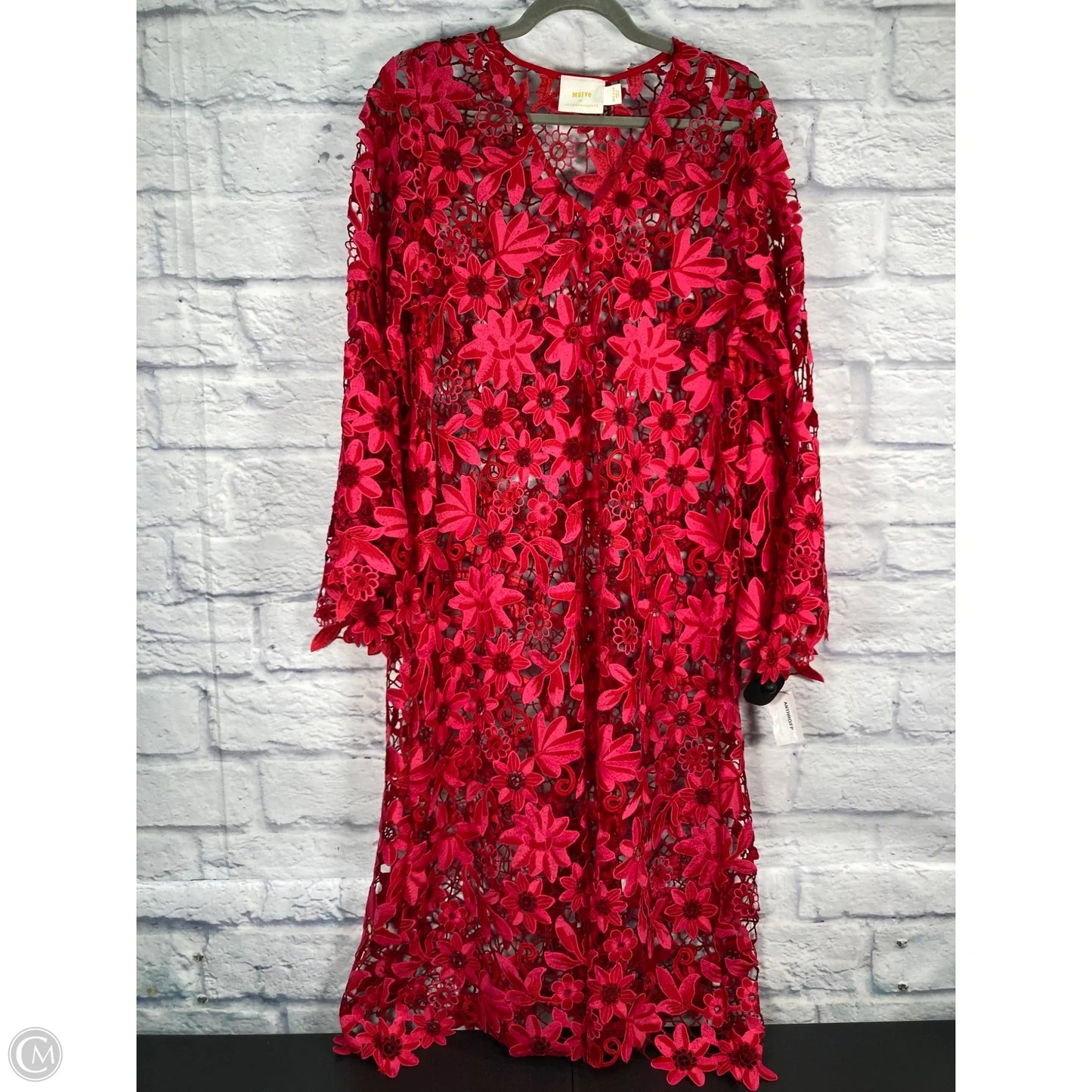 Swimwear Cover-up By Maeve In Pink, Size: Osfm