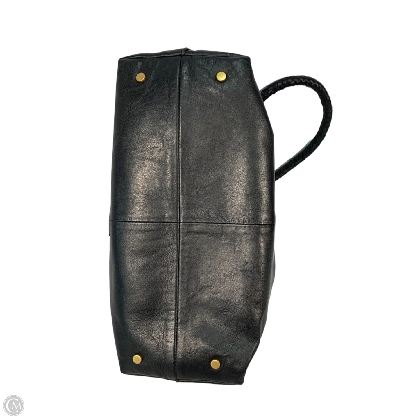 Handbag Leather By Vince Camuto, Size: Large