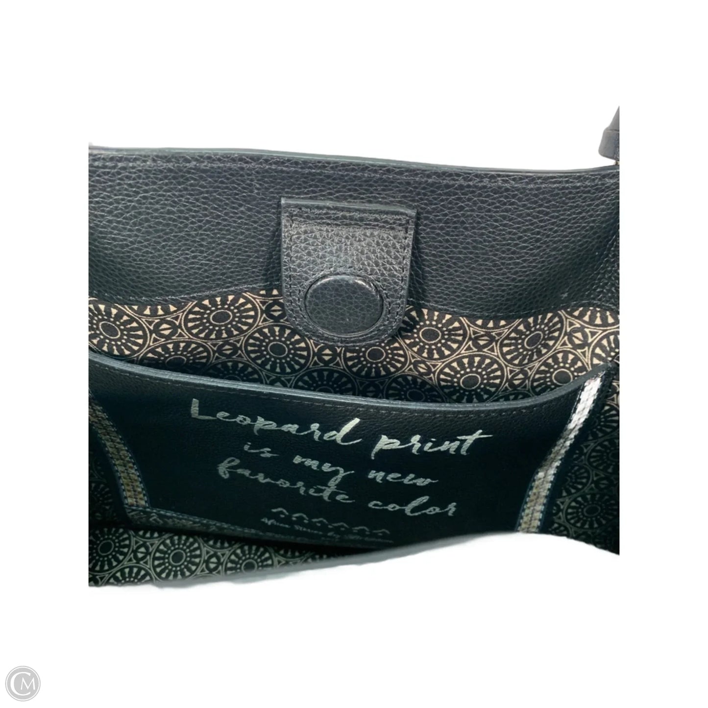 Handbag Leather By Brighton, Size: Medium