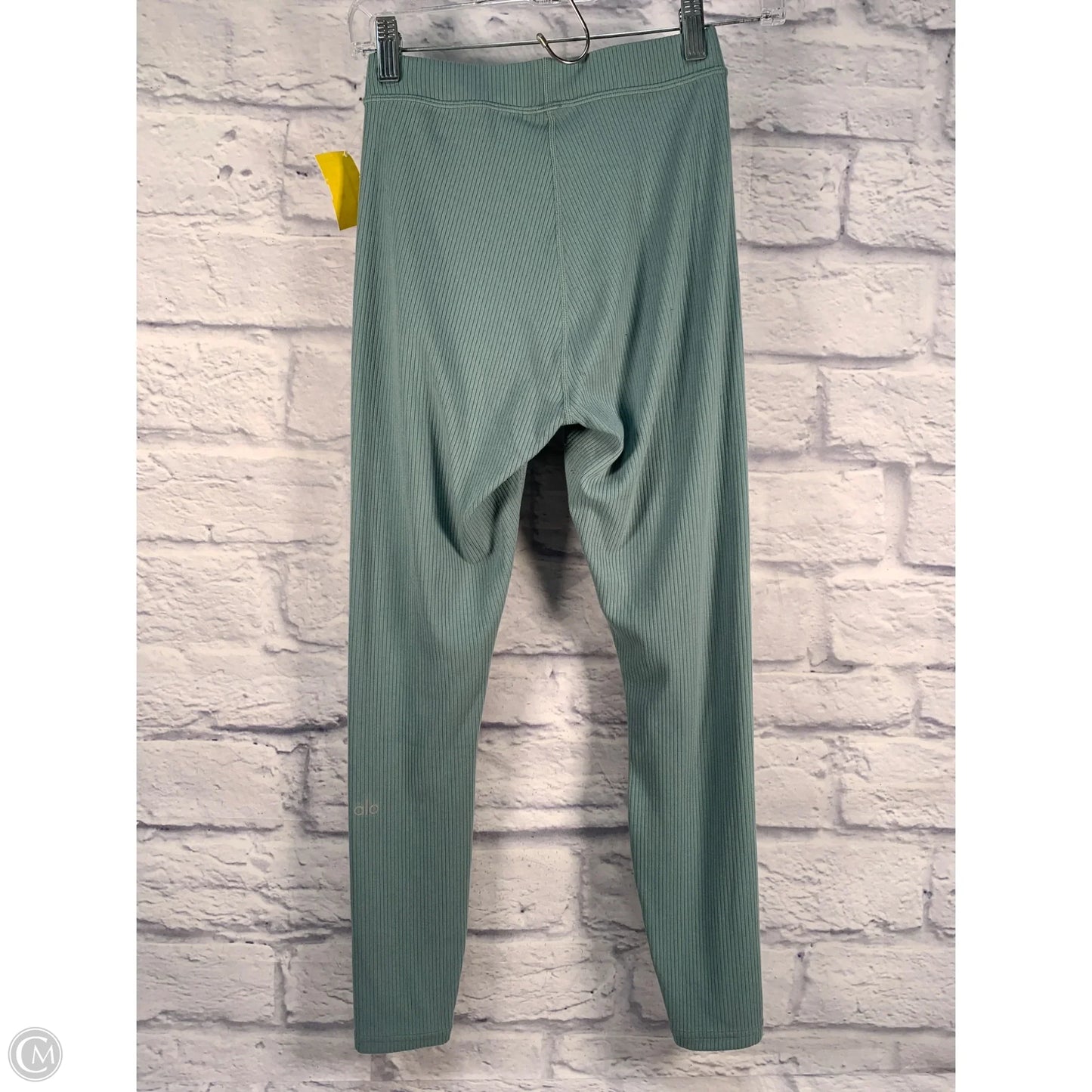 Athletic Leggings By Alo In Green, Size: Xs