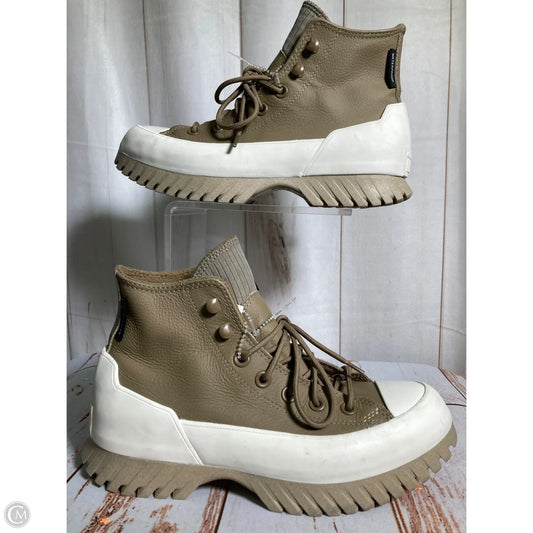 Shoes Sneakers By Converse In Brown & Cream, Size: 7