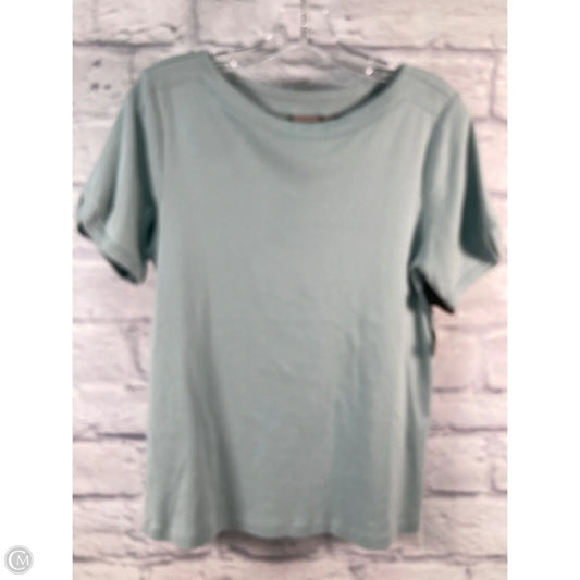 Top Short Sleeve Basic By Chicos In Green, Size: L