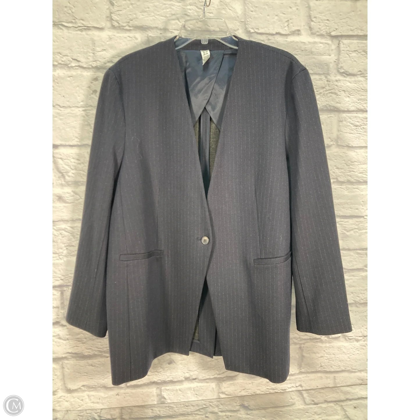 Blazer By Spanx In Navy, Size: 1x