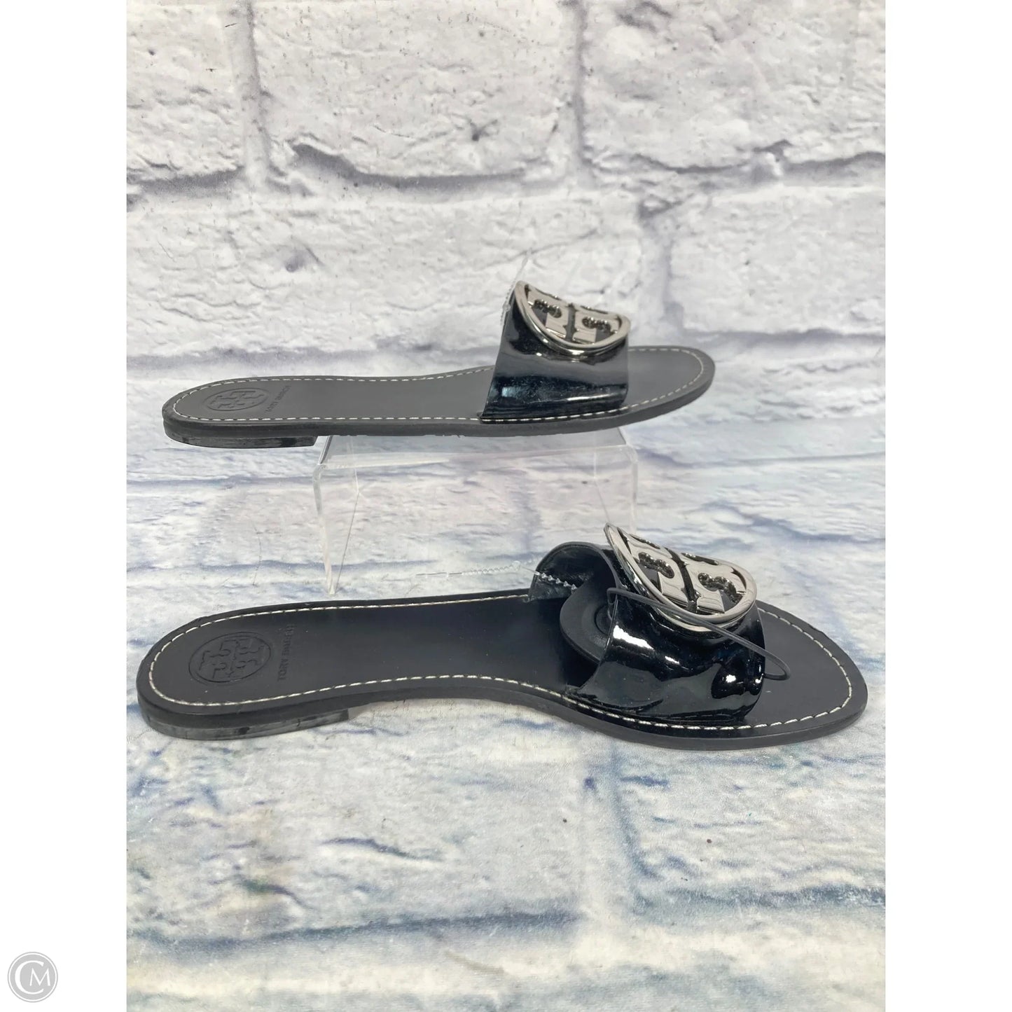 Sandals Designer By Tory Burch In Black, Size: 8.5