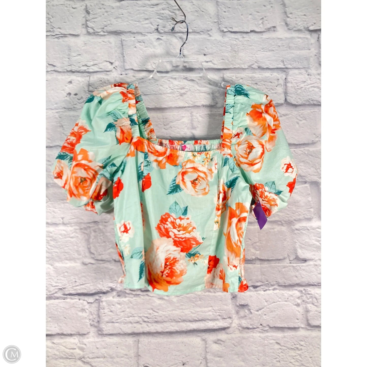 Top Short Sleeve By Buddy Love In Blue, Size: S