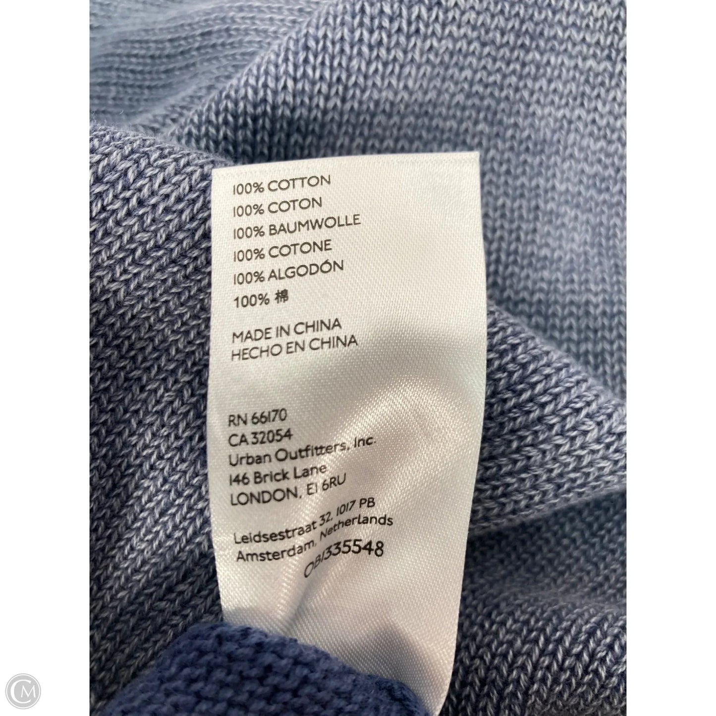 Top Short Sleeve By Pilcro In Blue, Size: S
