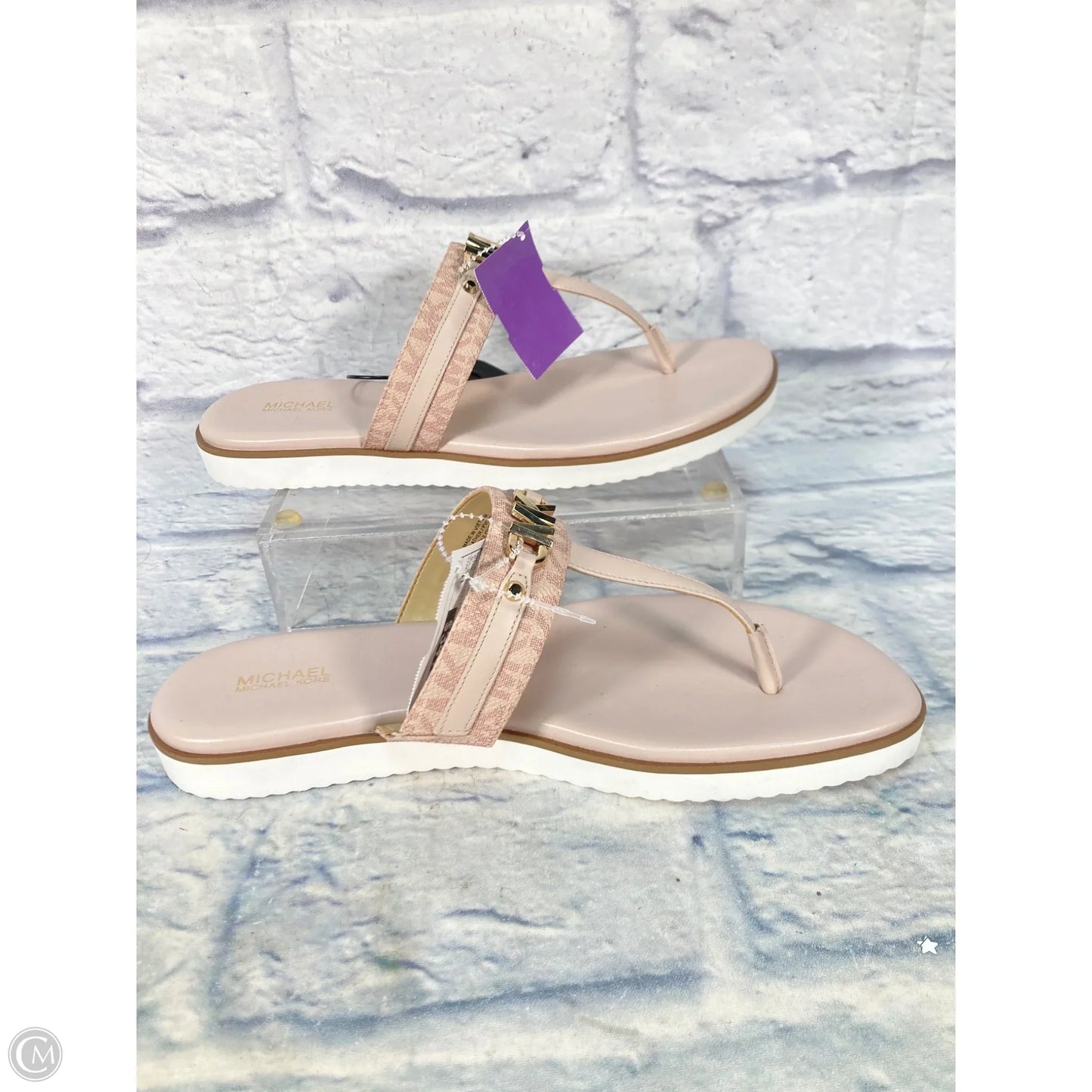 Shoes Designer By Michael Kors In Pink, Size: 11