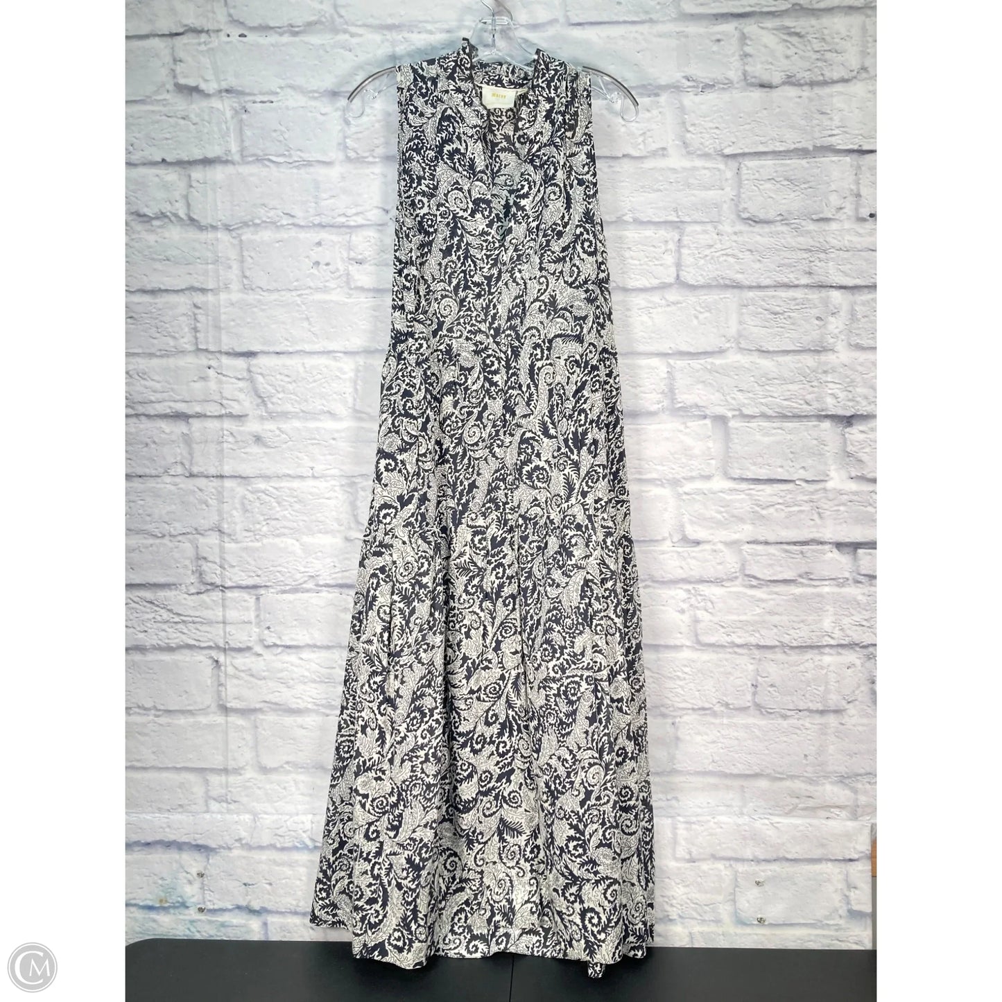 Dress Casual Maxi By Maeve In Black, Size: Xs