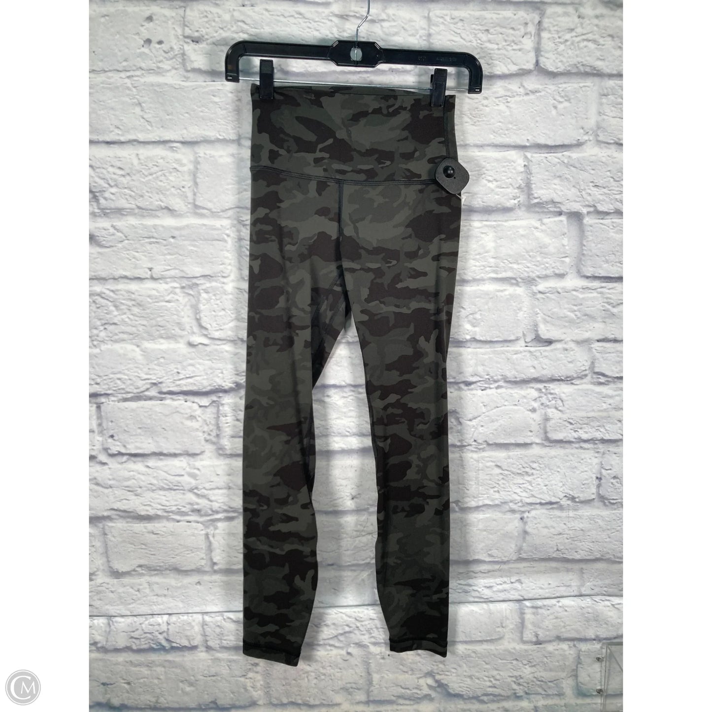 Athletic Leggings By Lululemon In Camouflage Print, Size: 4