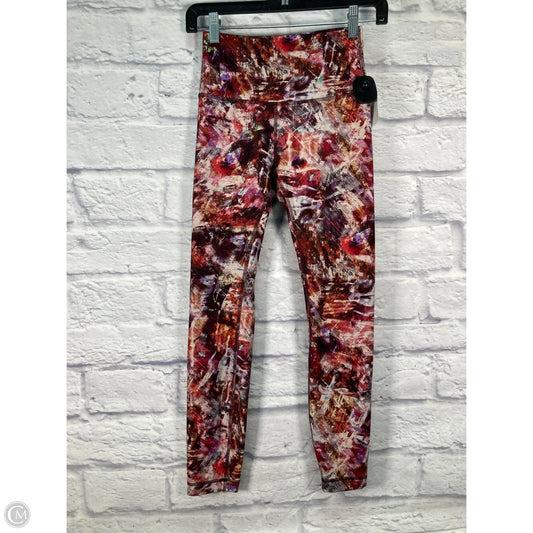 Athletic Leggings By Lululemon In Multi-colored, Size: S
