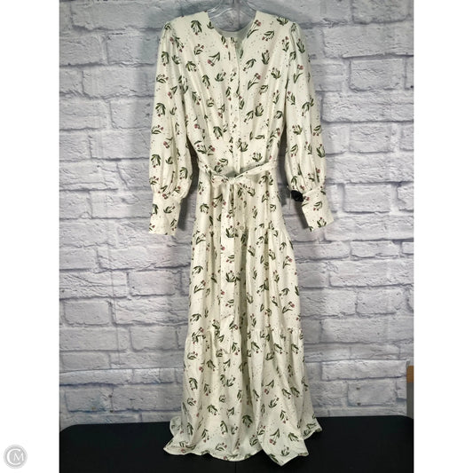 Dress Casual Maxi By Clothes Mentor In Cream, Size: M