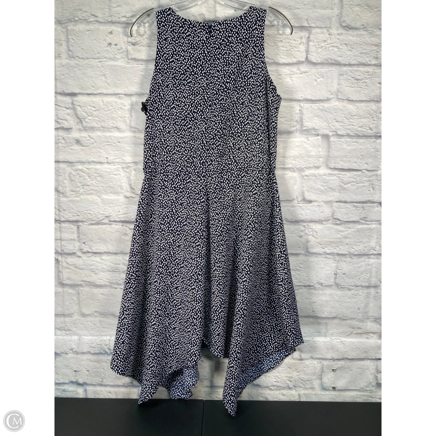 Dress Designer By Karl Lagerfeld In Blue, Size: M