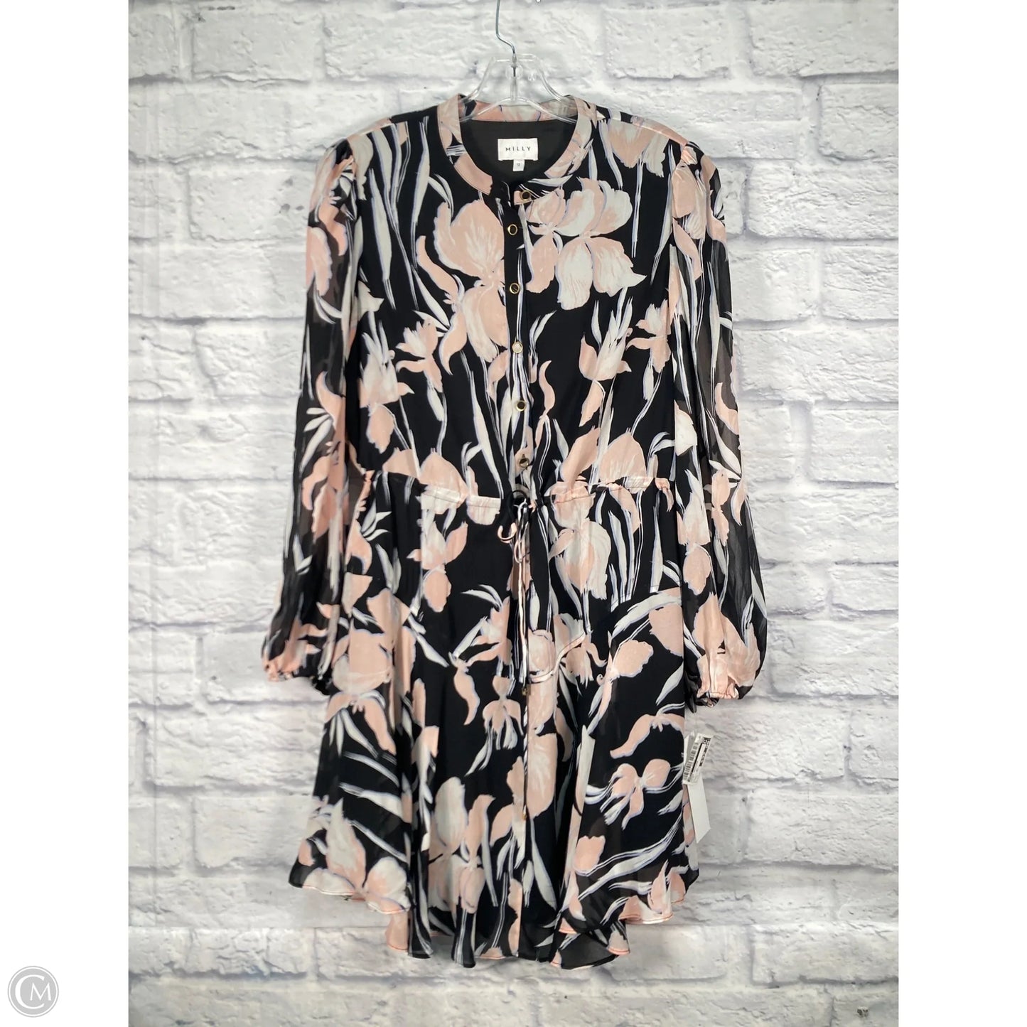 Dress Designer By Milly In Pink, Size: L