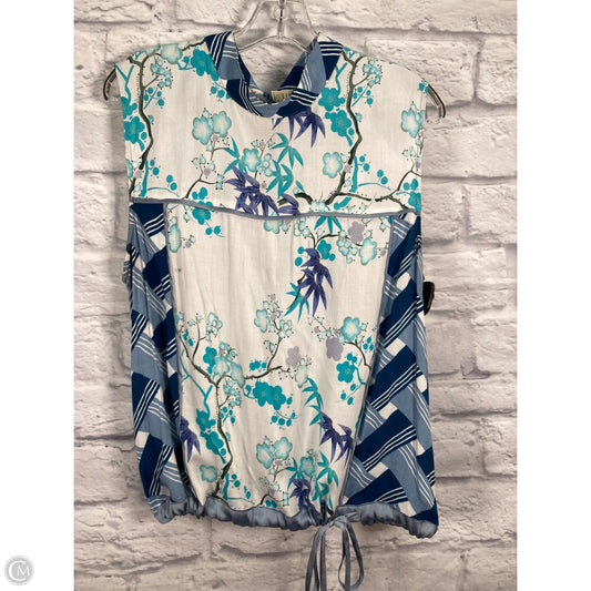 Top Sleeveless By Tiny In Blue, Size: Xl